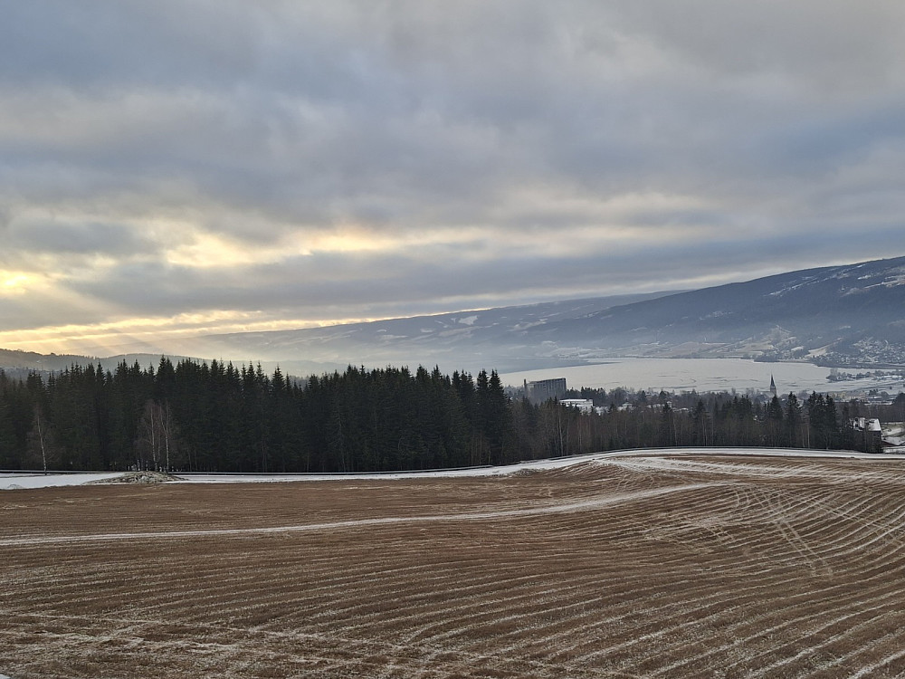 Utsikt sørover