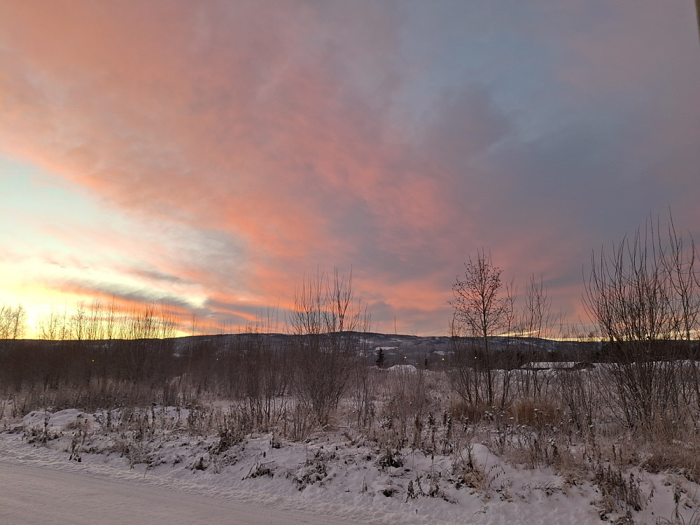 Flott lys over vestsida