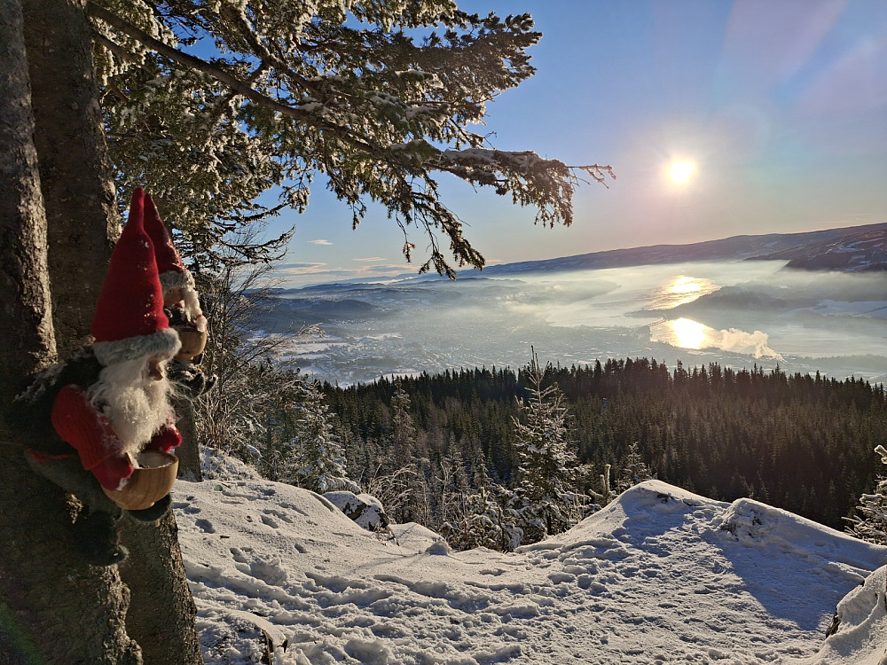 På Balbergkampen utsikt