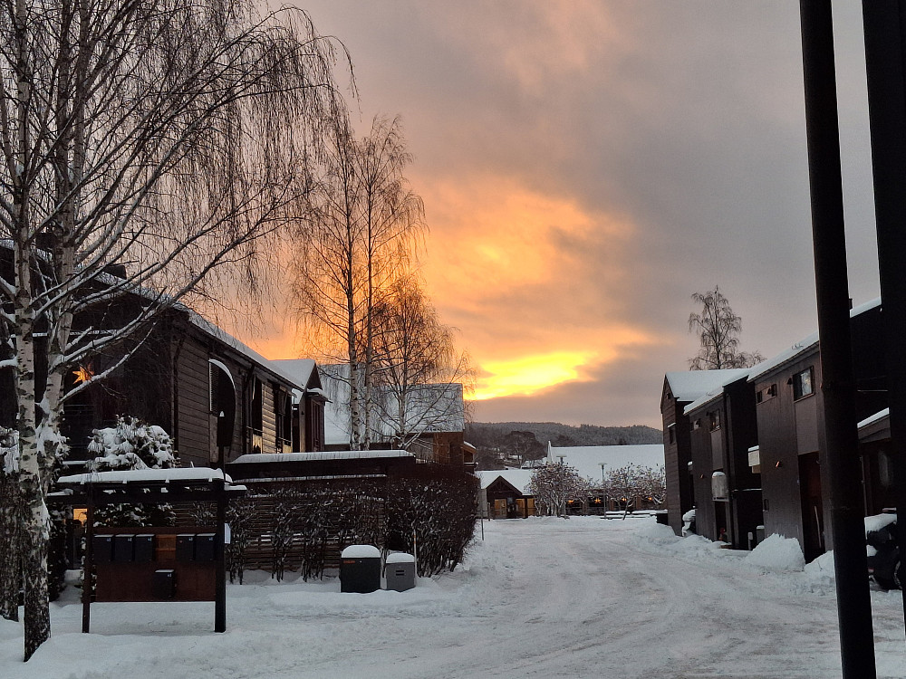 Nydelig morgen i Blestervegen