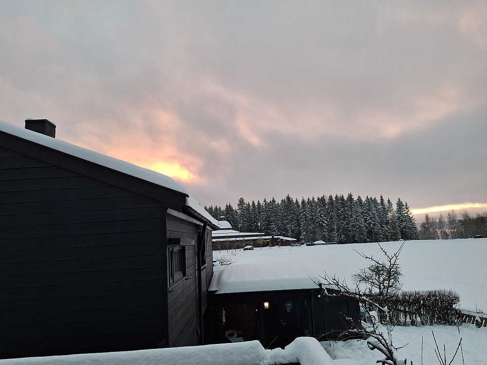 Nydelig morgen i Blestervegen