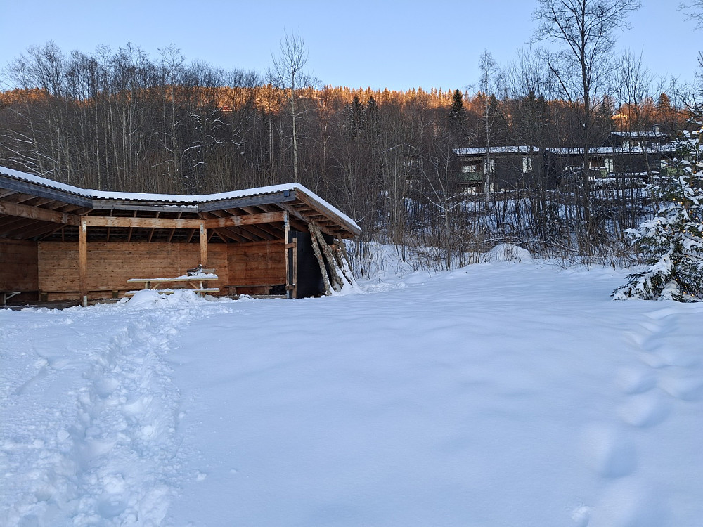 Ved Fagstadlia gapahuk