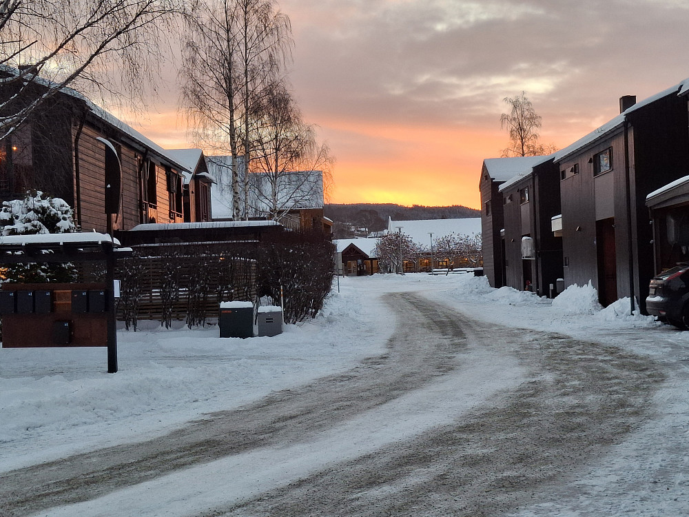 Soloppgang i Blestervegen