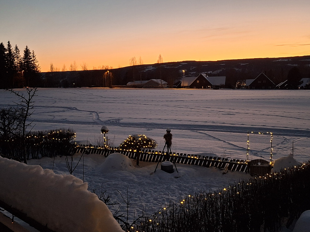 Solnedgang i Blestervegen