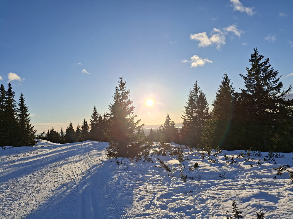 Klar for å renne ned til Nordseter