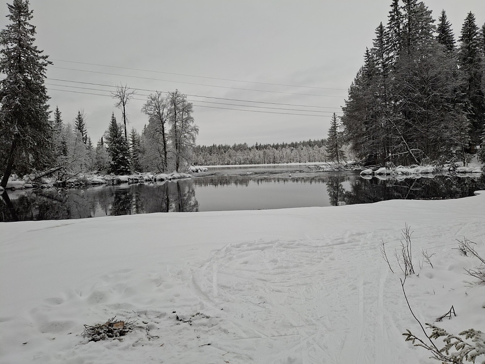 Mesnaelva ved Birkebeinerløypa