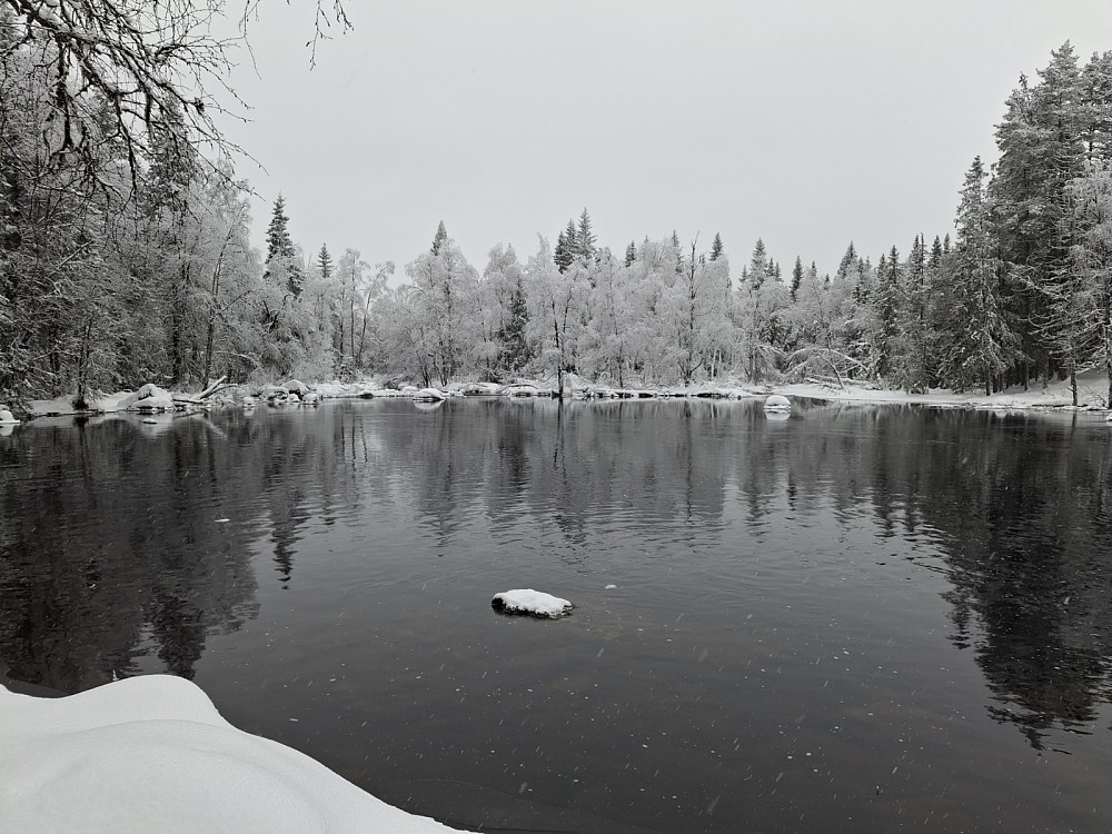 Mesnaelva ved Mesnasaga