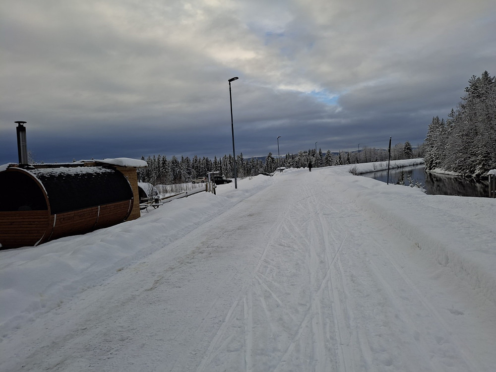 Tilbake ved Kanalen