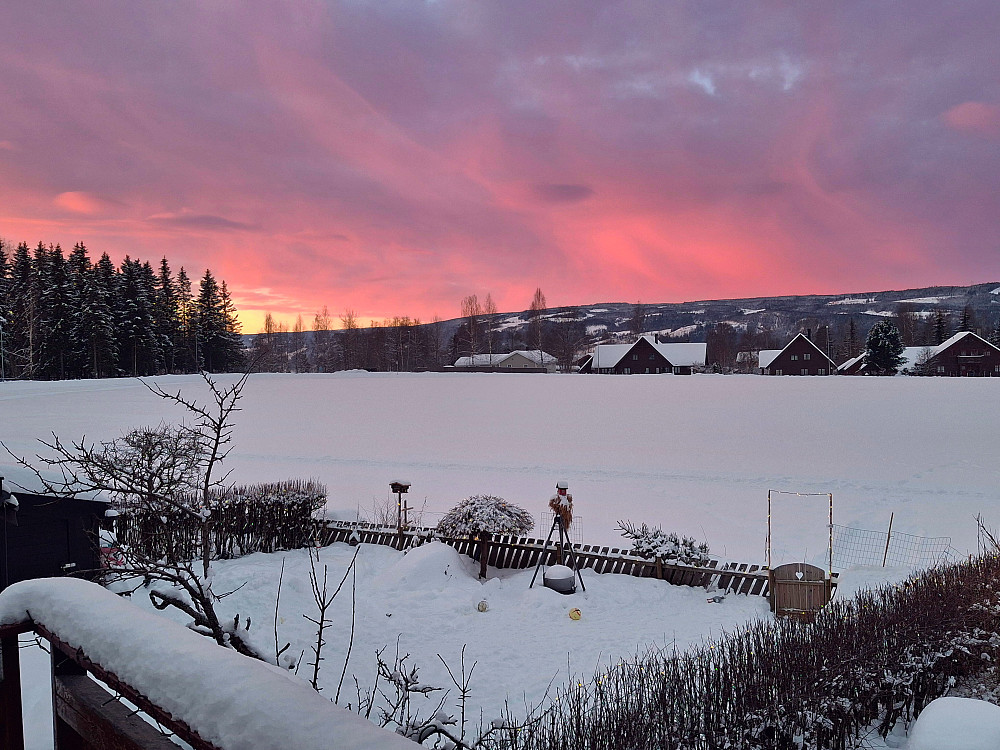 Soloppgang i Blestervegen