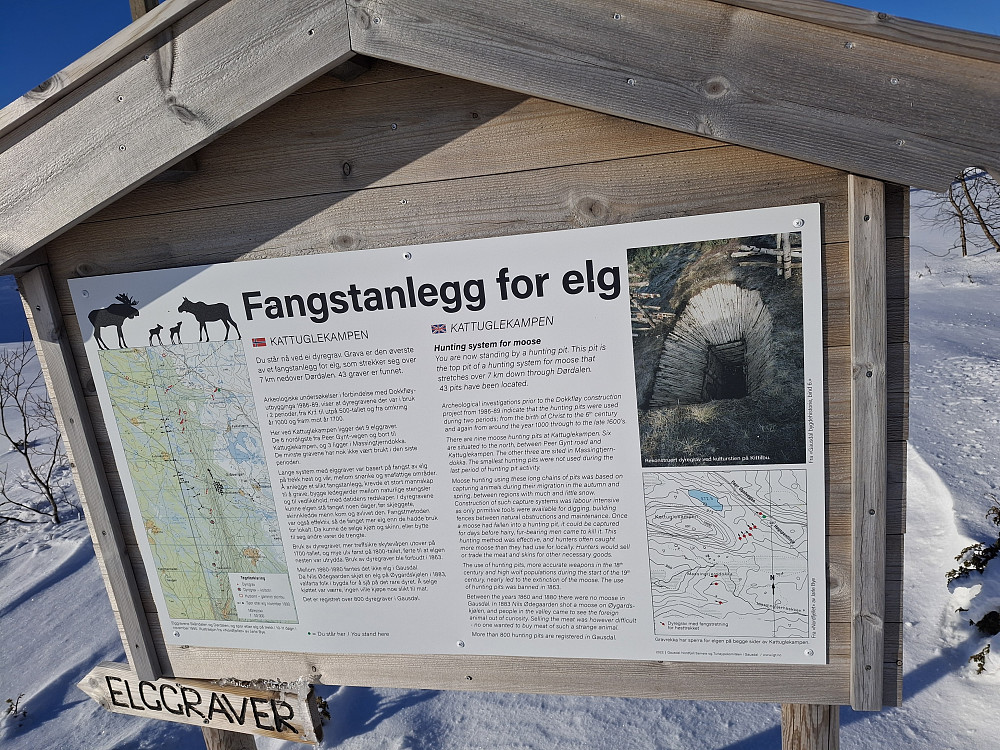 INFOskilt langs Peer Gyntvegen