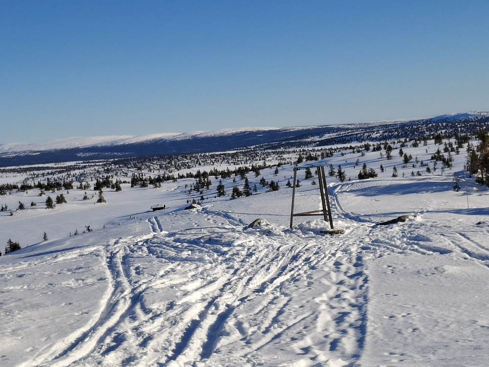 På Sjusjøfjellet øst