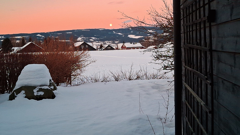 Morgenstemning i Blestervegen