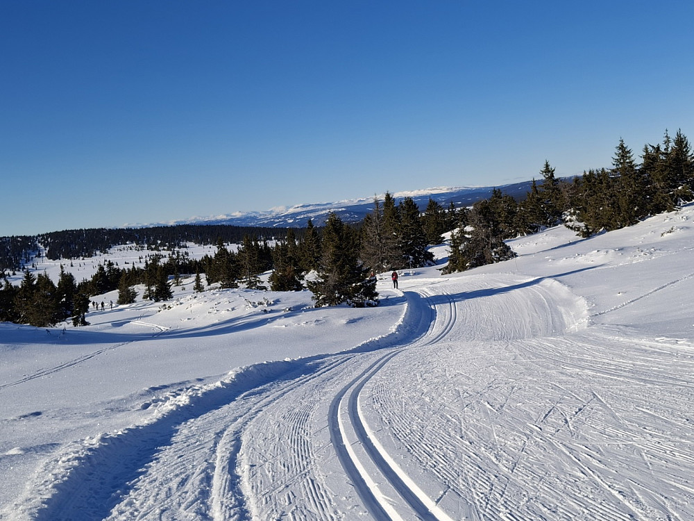 Ned til Hitvegen, ser mot Gausdalfjell