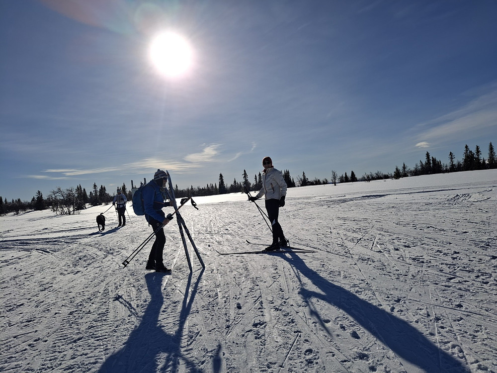 Helge og Marit ved turstart