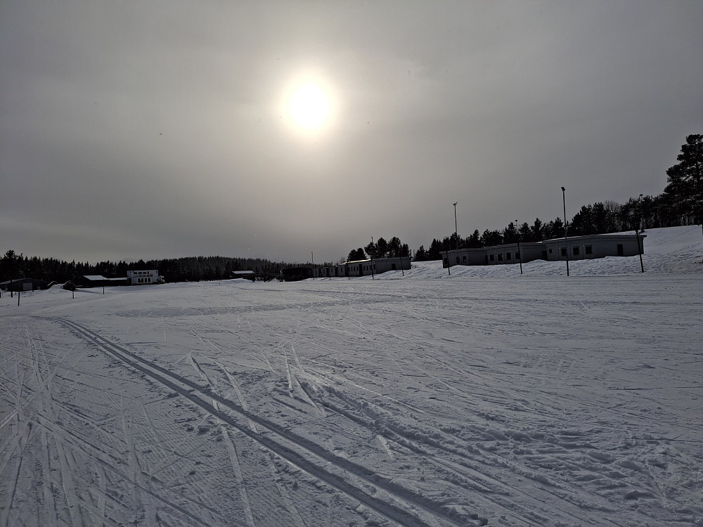 På stadion