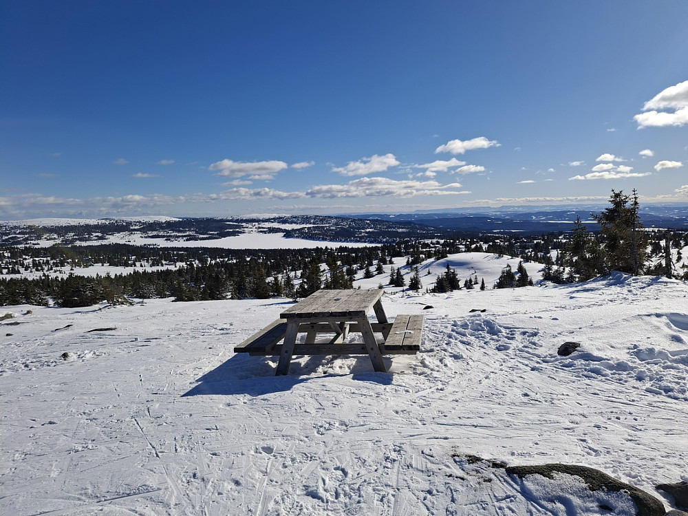 På. Sjusjøfjellet