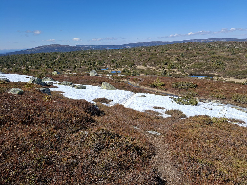 Litt snø i råket fortsatt