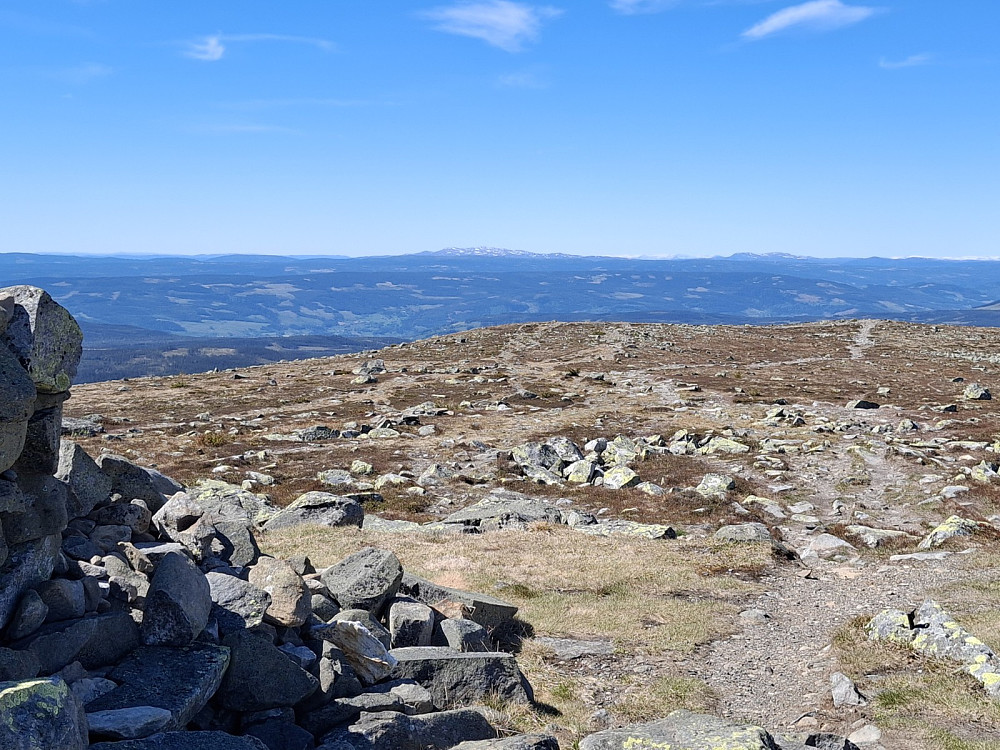 På toppen