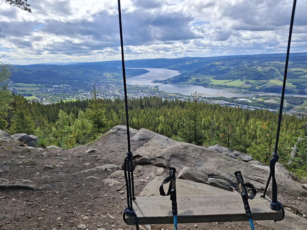 På Balbergkampen utsikt