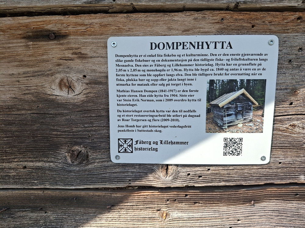INFO om Dompenhytta