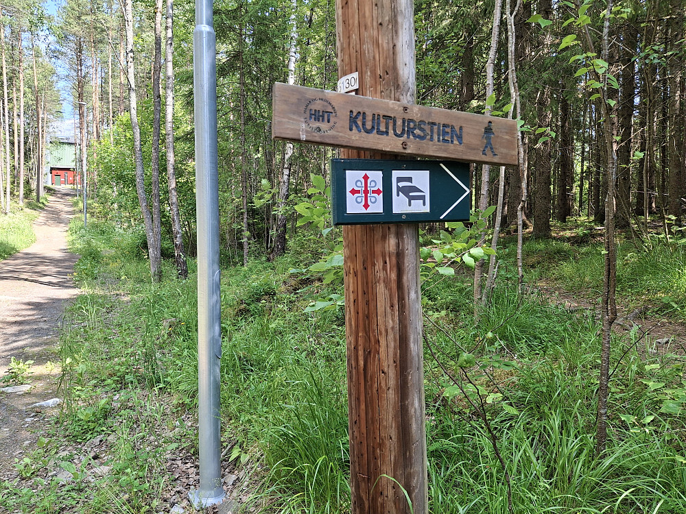 Pilgrimsleden ved Hedmarkstoppen