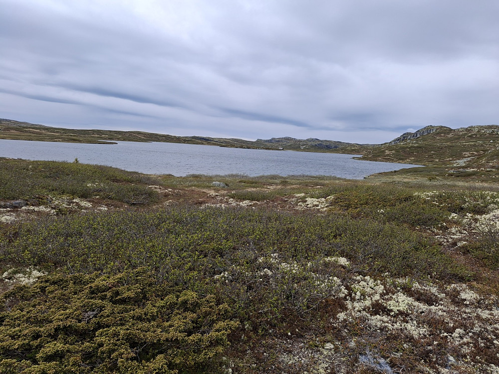 Over Svartvatnet mot Gråkampene