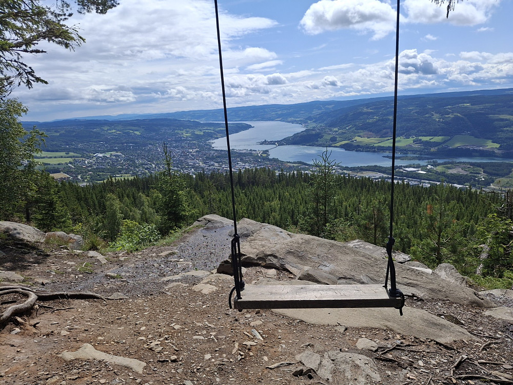 På Balberkampen utsikt