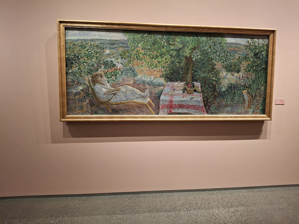 Fra kunstmuseet utstillingen Bonnard og Norden
