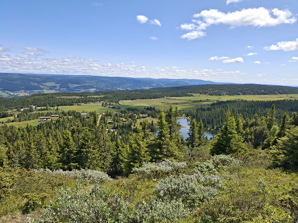 På Roåkerknappen  mot setrene