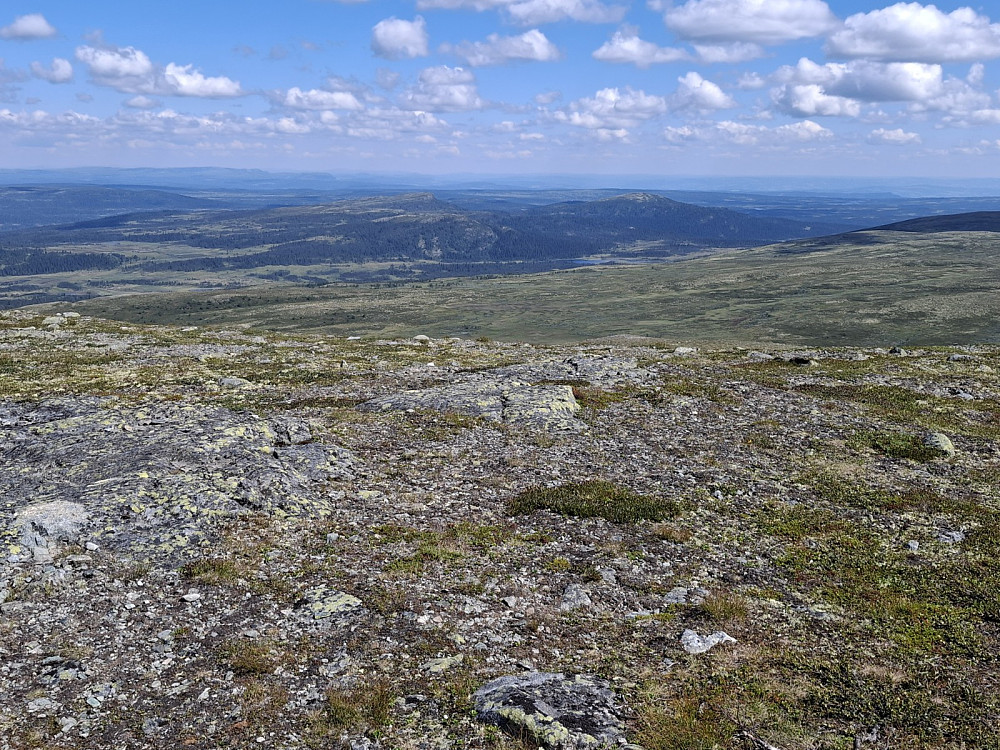 På toppen