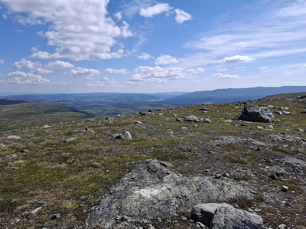 På toppen
