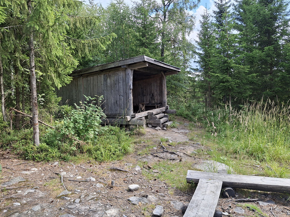 ved Kinnhøgda gapahuk