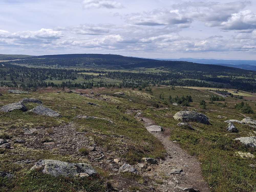 På veg ned, mot Pellestova og Hafjell