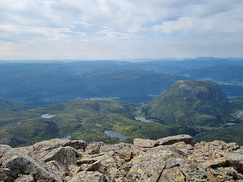 Laukelandshesten sett frå varden