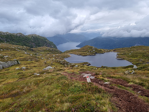 Kringlevatnet og Førdefjorden