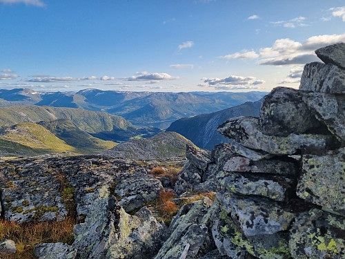 Utsikt fra Gotdalsnipa