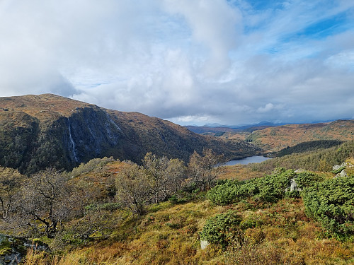 Frå toppen av Midtifjellet
