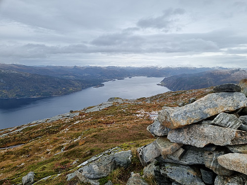 Utsikt innover Nordfjorden