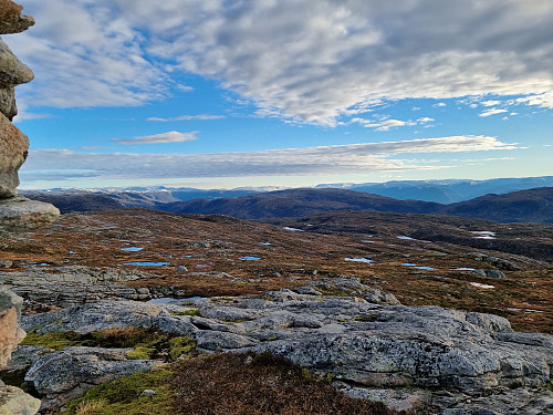 Utsikt sørover