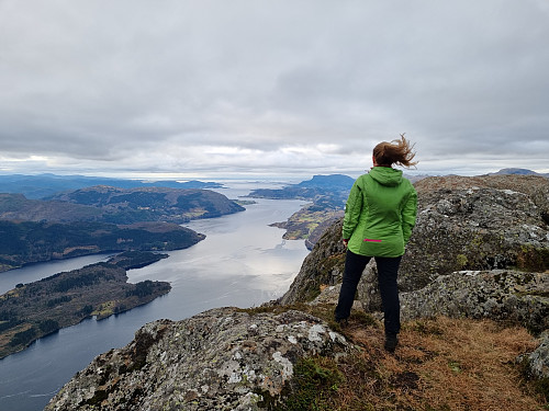 utsikt vestover