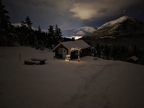 Fint på Halbrendsstølen, denne gongen litt utsikt mot Førde