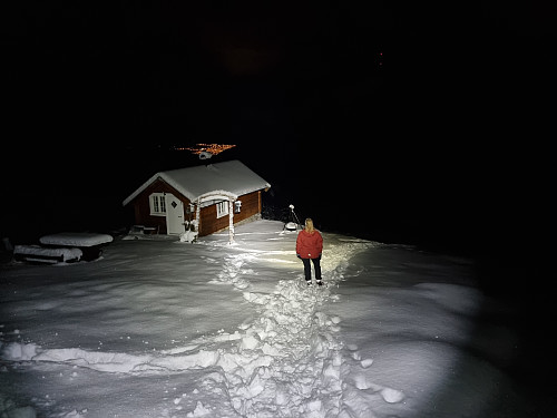 Fint på Halbrendsstølen, denne gongen litt utsikt mot Førde