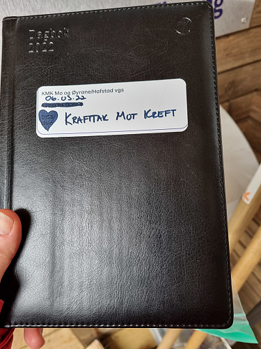 viktig å skrive seg inn i boka denne dagen