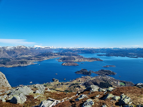 Utsikt frå Atløynipa