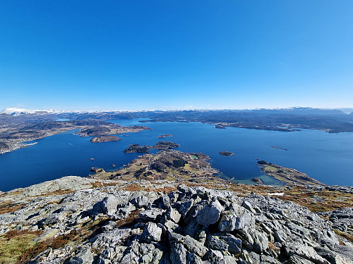 Frå toppen av Atløynipa
