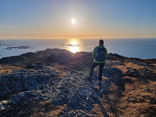 Flott med sola så låg