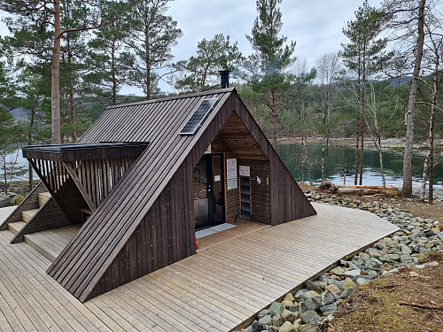 Fjordblikk. Dagsturhytta i Masfjorden