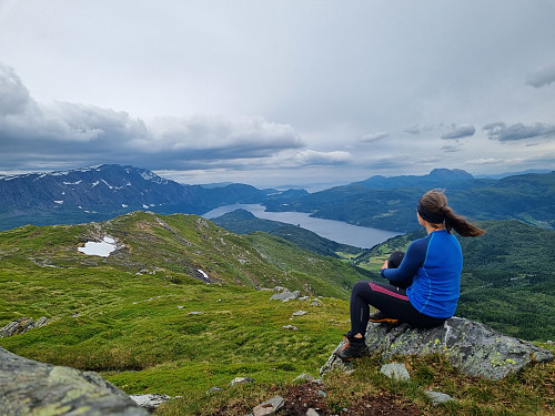 Vindfullt på Fauskevarden denne morgenen