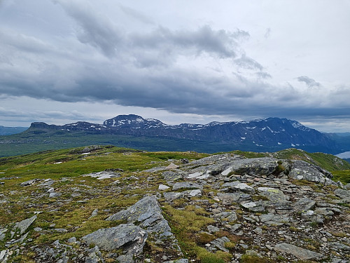 Heilefjellet sett frå Fauskevarden