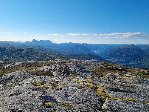 utsikt frå Rabbegga. Nesten det samme som frå Sandegga